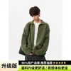Suéter Cardigan Gola Reversível Estilo Old Money para Homens, Marca Tendência de Outono, Jaqueta de Tricô Casual Pesada, Suéter Versátil para Casais