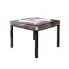 Nueva máquina de mahjong ciclón ultradelgada mesa de comedor doble uso tercera generación montaña rusa giratoria mesa de mahjong silenciosa sin empuje