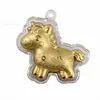 Colgantes Dorados Personalizados para el Año del Caballo, Riqueza Instantánea, Amuletos de Teléfono y Bolsos de Oro Puro, Colgantes para Coche, Atractores de Tráfico para Tiendas, Pedidos al por Mayor