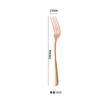 Juego de cuchillo y tenedor para carne de acero inoxidable 1010 de Amazon, cuchara, tenedor de fruta y cuchara de café estilo occidental.