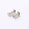 En stock remaches niquelados macho-hembra remaches para libro de cuentas remaches para álbum remaches para recetas acero al carbono m4-5*150