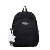 Bolsa Escolar Tie-Dye para Estudantes de Comércio Exterior Nova Mochila Estilo Japonês para Ensino Fundamental Cor Sólida Mochila com Textura Leve Grande Capacidade