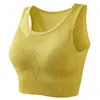 Sujetador Deportivo Push-Up a Prueba de Impactos con Copas Fijas para Mujer, con Diseño de Espalda Hueca para Usar con Ropa Exterior