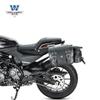Muscle car Wolf adecuado para Harley X350, bolsa lateral, bolsa lateral retro, caja lateral, modificación, bolsa para casco, impermeable, liberación rápida, especial