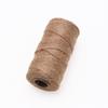 Embalagem de presente corda de algodão bicolor 2 mm etiqueta de marca corda para embalagem de presente 100 metros/rolo corda de algodão decorativa colorida