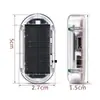 Luz Solar Anti-Roubo para Carro Luz de Advertência Piscante Sem Modificação de Fiação Indução Simulada LED Luz de Alarme Anti-Roubo Simulada