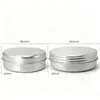 Caja Redonda de Aluminio de 40g D62*H22mm Crema de Hierbas Crema de Manos Caja de Empaque Cosmético Caja de Almacenamiento Modelo Personalizable