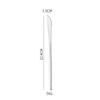 Vajilla de acero inoxidable mate 304 de Amazon, cuchillo, tenedor y cuchara adecuados para cuchillos, tenedores y cucharas de carne occidentales, cucharas de postre, cucharas de hielo.