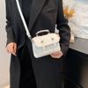 Bolso de Mano Brillante para Mujer Verano 2026 Nueva Moda Bolso Tote Versátil Gran Capacidad Bolso Cruzado Casual para Mujer