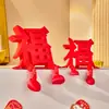 Adornos de Personajes de la Fortuna 3D para Fiesta de Inauguración, Creación de Ambiente, Montaje de Fotos, Artículos de Decoración para Ceremonia de Mudanza a Casa Nueva