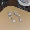 Elegantes Aretes Nuevos de Perla Cereza para Mujer, Versátiles y Frescos, Simples y Sofisticados, Accesorios de Oreja de Moda Estilo Ins