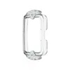 Adequado para Capa Protetora Huawei Band 10 com Recorte de Diamante Huawei Band 9/8 Capa de Relógio Meio Pacote com Diamante Único