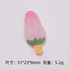 Picolé de Frutas de Verão Comida-Temático Criativo DIY Acessórios Cola de Creme Resina Pequenas Peças Materiais Atacado