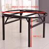 Soporte de Mesa Redonda Grande, Soporte Plegable de Mesa Cuadrada para Hotel, Patas de Mesa de Comedor Redonda Grande, Patas de Mesa Plegables, Marco de Hierro