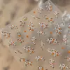 Yitu Calcomanías para Uñas Jelly texturizadas de Otoño e Invierno Color Caqui Exquisito Estilo Chino Calcomanía Estereoscópica Joyería Yt7396