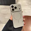 Funda magnética con patrón de lichi y círculos finos, adecuada para iPhone 18 Pro Max, funda para teléfono con tacto de piel, película para lente de cristal Apple 17 16