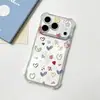 Funda de Teléfono Anticaídas de Corazones Coloridos para Pantalla Completa Adecuada para Apple, Huawei, Vivo, Xiaomi, Oppo, Honor, iPhone 17
