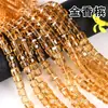 10 lotes de cuentas cúbicas de cristal cuentas cuadradas de vidrio 4/6/8 mm cuentas cuadradas de azúcar materiales para accesorios de joyería DIY