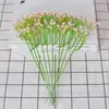 Producto de gran venta transfronteriza: Ramo de Decoración de Boda de Gypsophila Artificial, Tallo Único Flor Falsa DIY Adorno Venta al por Mayor