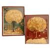 Ocho Direcciones de la Riqueza Moneda de 50 Centavos Árbol de Dinero Árbol de la Fortuna Hecho a Mano Kit de Materiales para Marco de Fotos DIY Regalo de Apertura