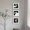Pinturas Decorativas de Personajes en Blanco y Negro de Hepburn y Monroe Mueblería de Salón de Belleza Pinturas de Pared Artísticas Arte de Pared de Fondo para Sofá Simple