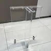 Pernas de Mesa Luminosas Acrílicas Foscas Pernas de Mesa de Toucador Estrutura de Suporte Pernas Mesa de Ilha Barra de Suporte de Mesa Canto de Mesa com Luzes