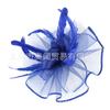 Explosiones Novia Europea y Americana Flor de Malla Retro Accesorios para el Cabello de Plumas Cena Halloween Baile Accesorios para la Cabeza Venta al por Mayor Transfronteriza