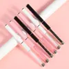 Pluma Especial para Manicura, Pluma de Dibujo Ultra Fina, Pluma Flor con Varilla de Taladro Rosa, Pluma para Pintura Degradada, Pluma de Línea de Gancho Mismo Estilo para Salón de Uñas