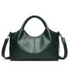 Bolso de Mano para Mujer de Cuero Suave de Comercio Exterior 2025 Nuevo Simple Combinable para Viaje de Negocios Gran Capacidad Hombro Cruzado Bolso de Madre