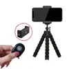 Bastão de Selfie para Celular Versátil da Moda Controle Remoto Bluetooth Portátil Multifuncional Tripé de Polvo para Gravação de Transmissão ao Vivo