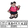 Parche de Tela Bordado Parche Bordado de Computadora de Doraemon Accesorios para Ropa Infantil Oso de Dibujos Animados Pegamento Posterior Parche Termoadhesivo Aplique Insignia