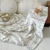 Manta de gasa de cuatro capas de algodón para bebé, toalla de baño, manta para siesta, estilo blogger de clase A, para niños y bebés