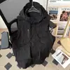 Colete com Capuz Funcional e Multi-Bolsos para Meninos, Lindo Colete de Trabalho, Colete, Top Outer Vest Casual Solto
