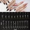 Net Red Nail Art 240 Adesivo de Roupa Fina Huasheng Beleza Prego Trapezoidal Usando Adesivo de Unha