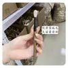 Pelo de Zorro Ártico Sándalo Verde Pincel para Difuminar Sombra de Ojos Súper Suave Detalles Profundizar Sombra de Ojos Especial Pelo Animal de Cangzhou