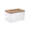 Caja de pañuelos de escritorio, dispensador de papel, caja de almacenamiento para uso doméstico en la sala de estar, el comedor o la mesa de centro, dispensador de papel multifuncional de lujo ligero, diseño creativo