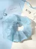 Laços de cabelo fresh e doces de malha direto da fábrica, tiaras estilo coreano para meninas, scrunchies, elásticos de cabelo