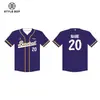 Uniformes de Béisbol, Uniformes de Entrenamiento Profesional Personalizados para Juegos para Hombres y Mujeres, Maillots con Logotipo Impreso Personalizado, Trajes Deportivos de Secado Rápido