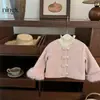¡NingliChica Dulce! Otoño e Invierno Niña Chaqueta Estilo Pequeña Chanel con Puño Peludo Conjunto de Falda Gruesa a la Moda Transfronterizo