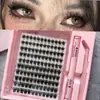 Kit de Cílios Postiços Transfronteiriços Grande Capacidade Série Wm Adapta-se aos Olhos Naturalmente e É Fotogênico Cílios Segmentados Curvados