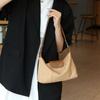 Bolso para Mujer Xiaozhong de Alta Gama en Cuero Genuino Tipo Bollo Color de Contraste Transfronterizo Piel de Vaca de Primera Capa TOGO Bolso de Hombro Cruzado 66049
