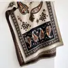 Bufanda Jacquard Clásica Nueva Otoño/Invierno 2026 para Mujer, Chal Cortavientos Paisley, Calentador de Cuello Grueso Cálido de Cachemira Sintética