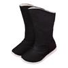 Nuevas Botas de Algodón de Ganso Blancas Negras Estilo Étnico para Niños Botas de Tela para Niños Antiguas para el Hogar y el Exterior