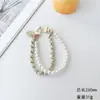 Nueva Cadena para Teléfono Móvil Correa de Bolso con Cadena de Cuero, Cadena Colgante de Perlas, Cadena Doble de Metal para Bolso, Cadena Corta para Bolsos Pequeños Estilo Chanel