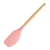 Barril de almacenamiento spot transfronterizo con mango de madera, utensilios de cocina de silicona, juego de 12 piezas de cuchara para cocinar antiadherente, pala, herramientas de cocina