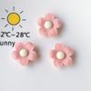 Venda quente linha rosa menina flor de cereja resina jóias acessórios acessórios do carro diy acessórios atacado pj1612