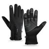 Guantes Cálidos de Invierno para Hombres y Mujeres, Pantalla Táctil para Esquí, Deportes al Aire Libre, Guantes de Ciclismo de Terciopelo Impermeables y a Prueba de Frío