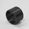 Europa e Estados Unidos venda quente transfronteiriça 15MM grande simples anel de aço inoxidável anel fosco escovado plano anel antigo masculino