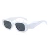 Novos óculos de sol largos irregulares da moda europeia e americana personalizados para fotografia de rua passarela óculos de sol masculinos e femininos óculos de direção transfronteiriços