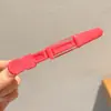 Pinza de Cocodrilo sin Costuras de Corona Alta para Maquillaje, Peinado, Lavado de Cara, Peluquería, División, Permanente, Tinte, Pinza de Pato, Pasador para Flequillo